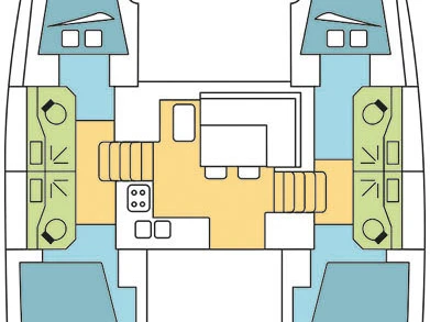 Wynajem Katamaran w Jolly Harbour - Lagoon Lagoon 40
