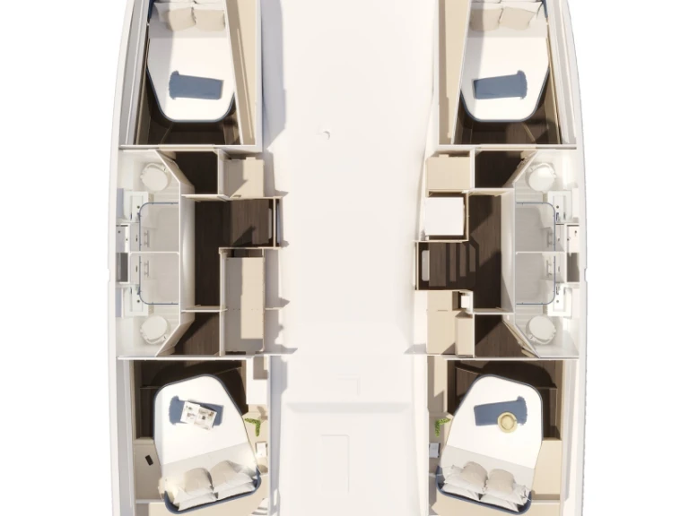 Wynajem łodzi Pula tanio Fountaine Pajot FP 44 Quatuor - 4 + 2 cab.