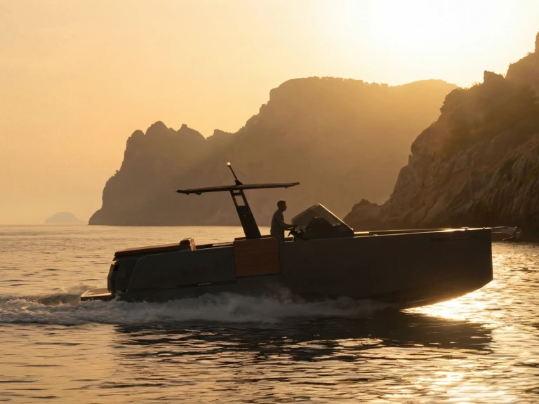 Wynajem łodzi Santa Eularia des Riu tanio De Antonio D28