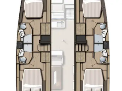 Wynajem Katamaran w Marsh Harbour - Bali Bali 4.4