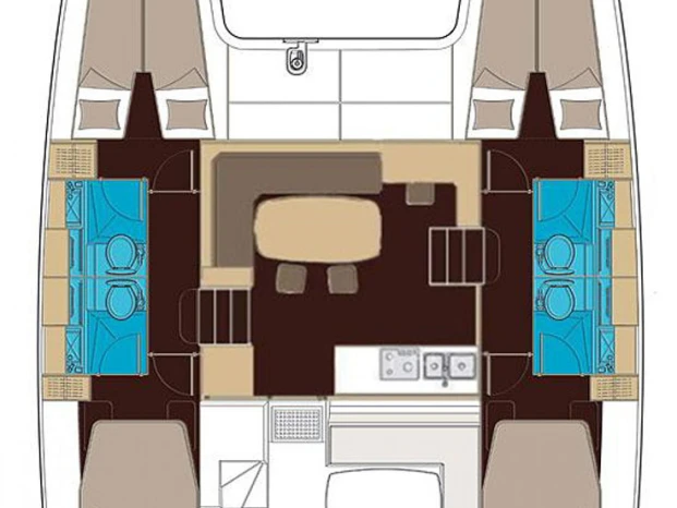 Wynajem w Split- Lagoon Lagoon 400 na SamBoat