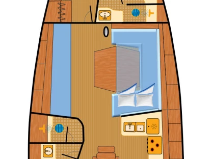 Wynajem Żaglowiec Dehler z patentem 