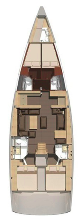 Wynajem Żaglowiec w Primosten - Dufour Dufour 560 Grand Large