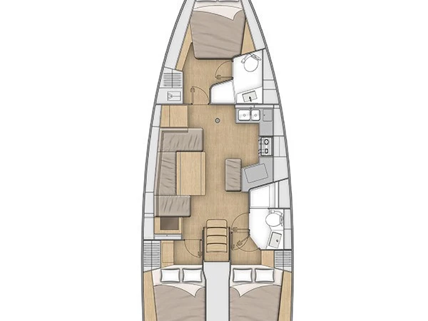 Wynajmij Bénéteau Oceanis 40.1 w Lefkáda