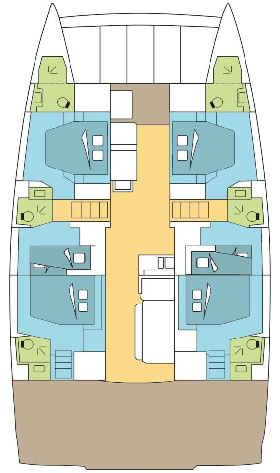 Katamaran do wynajmu w Praslin Island w najlepszej cenie