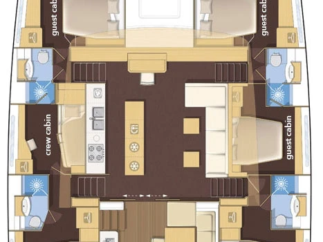 Lagoon Lagoon 620 między profesjonalistami a osobami prywatnymi w Split