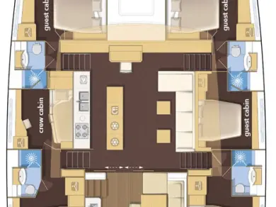 Lagoon Lagoon 620 między profesjonalistami a osobami prywatnymi w Split