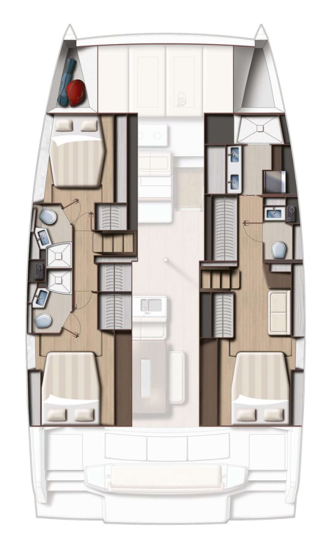 Wynajem łodzi Bali Bali 4.6 w Marsh Harbour na SamBoat 
