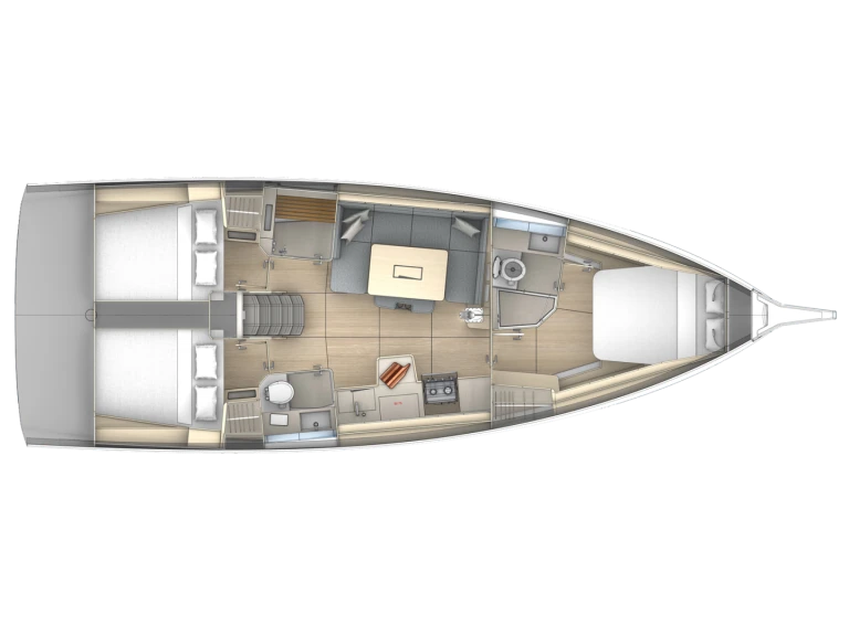 Wynajem łodzi Marsylia tanio Dufour 41