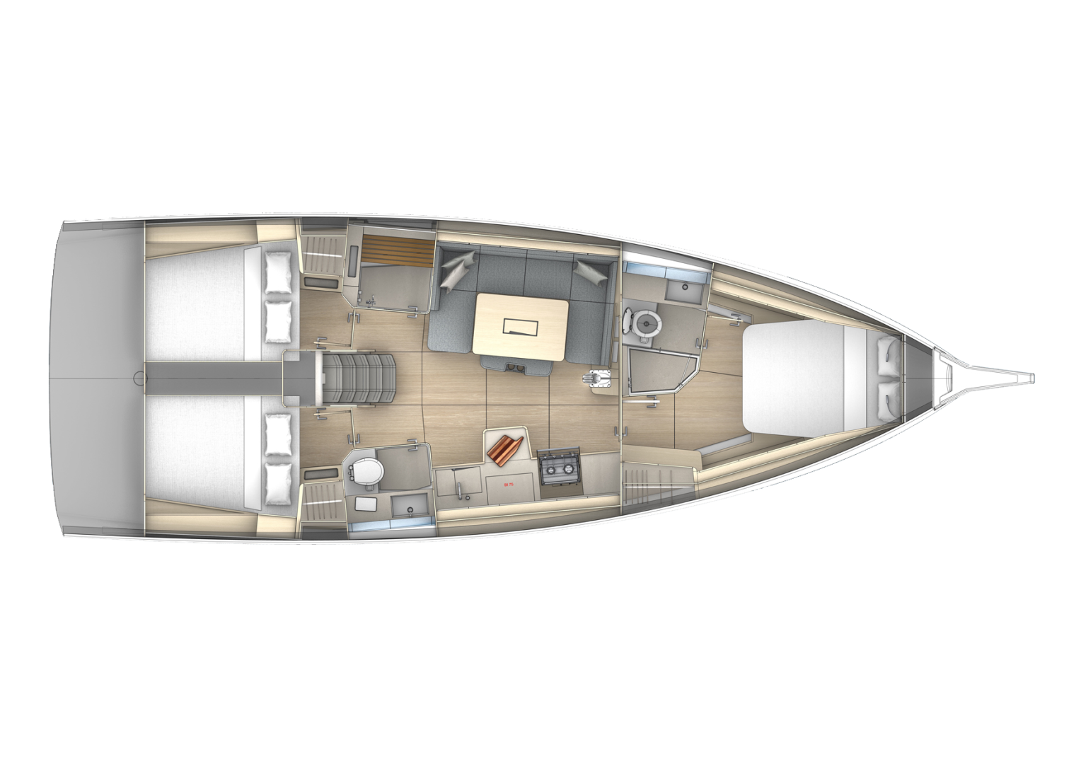 Wynajem łodzi Marsylia tanio Dufour 41
