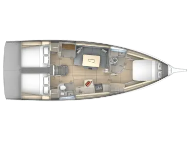 Wynajem łodzi Marsylia tanio Dufour 41