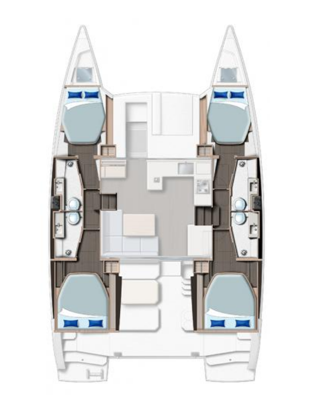 Wynajmij Katamaran z lub bez skippera Leopard Catamarans / Robertson & Caine w Procida