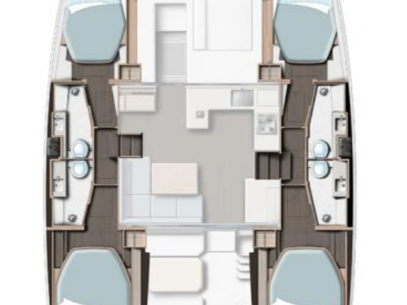 Wynajem w Procida- Leopard Catamarans / Robertson & Caine Leopard 42 - 4 cab. na SamBoat