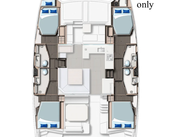 Wynajem łodzi Leopard Catamarans / Robertson & Caine Leopard 45 w Cannigione na SamBoat 