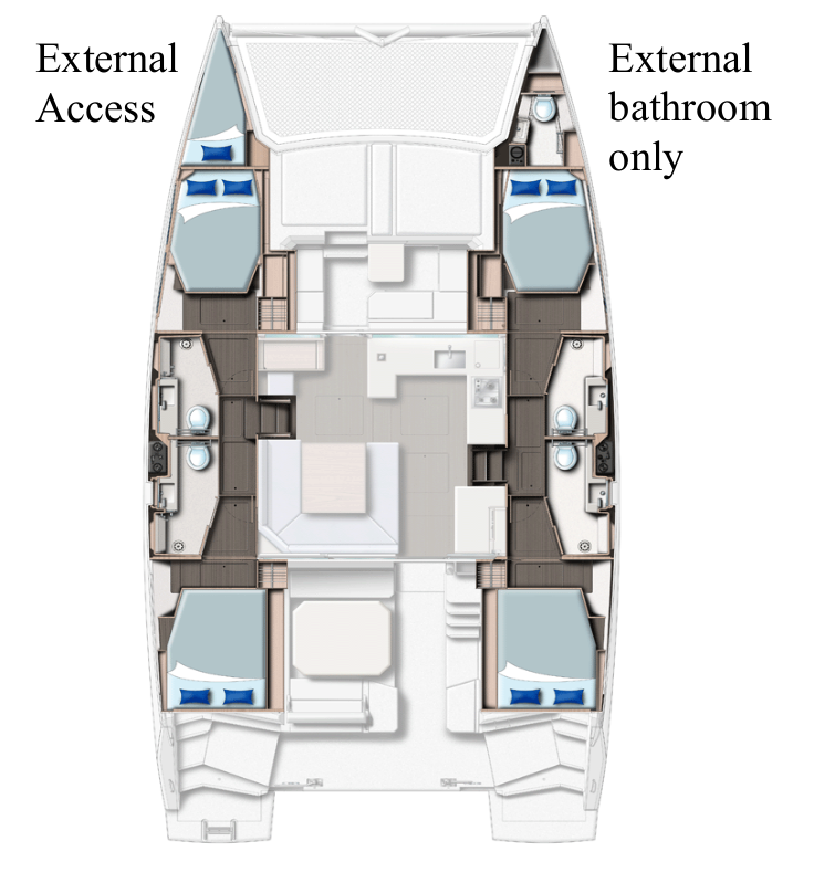 Wynajem łodzi Leopard Catamarans / Robertson & Caine Leopard 45 w Cannigione na SamBoat 
