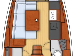 Wynajem łodzi Procida tanio Oceanis 38