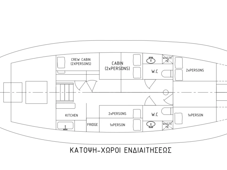 Wynajmij Motorówka z lub bez skippera Custom Made w Vlychada