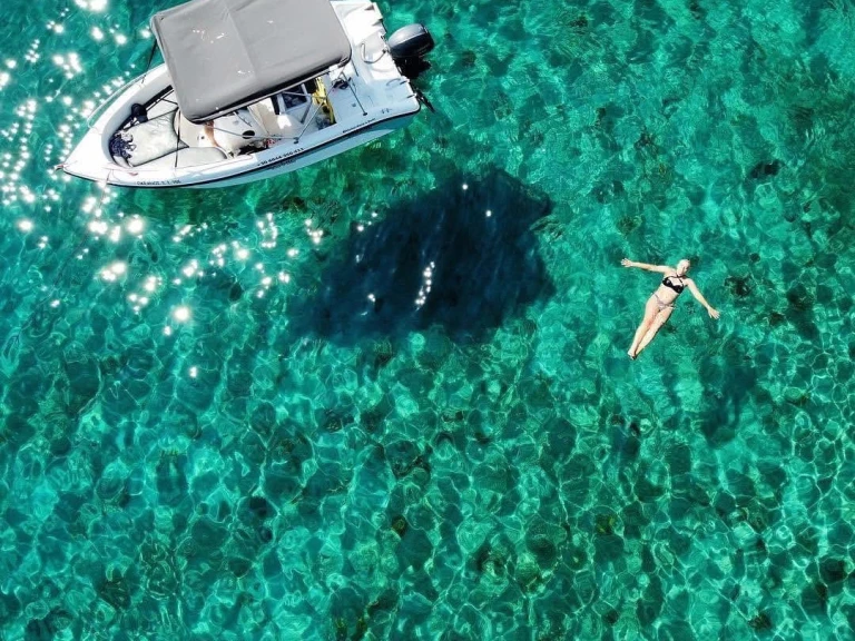 Wynajem łodzi Kos tanio Blu Water 170