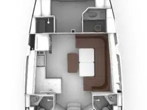 Bavaria Cruiser 46 Style między profesjonalistami a osobami prywatnymi w Goecek