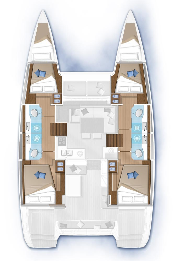 Katamaran do wynajmu w Gouvia w najlepszej cenie