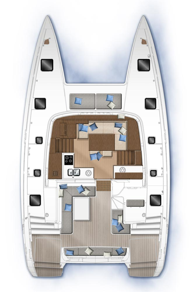 Lagoon Lagoon 40 między profesjonalistami a osobami prywatnymi w Sibenik