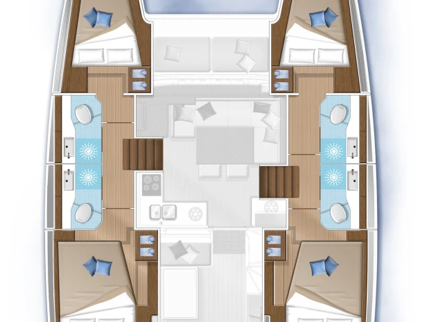 Wynajmij Lagoon Lagoon 40 w Sibenik