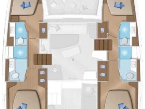 Wynajem w Trogir- Lagoon Lagoon 42 na SamBoat