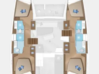 Wynajem Katamaran Lagoon z patentem 