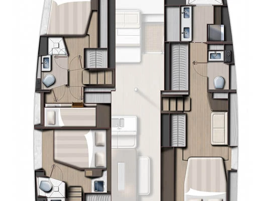Wynajmij Katamaran z lub bez skippera Bali w Eden Island