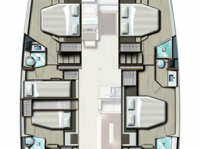 Wynajmij Katamaran z lub bez skippera Bali w Marsh Harbour