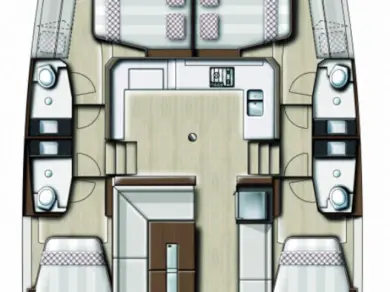 Wynajem łodzi Komolac tanio Bali Catspace Voile