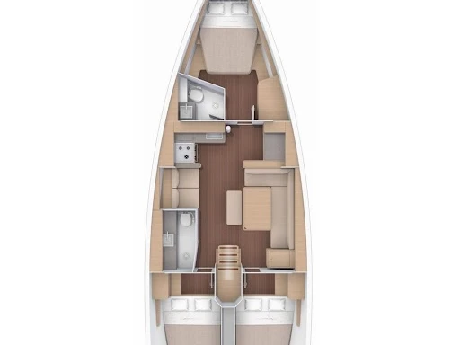 Wynajmij Dufour Dufour 430 w Marmaris