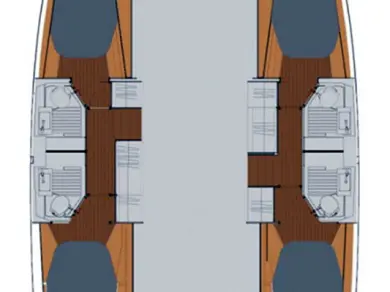 Wynajem łodzi Fountaine Pajot Astrea 42 w Donji Seget na SamBoat 