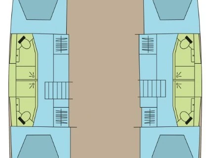 Wynajem Katamaran w Komolac - Fountaine Pajot Elba 45