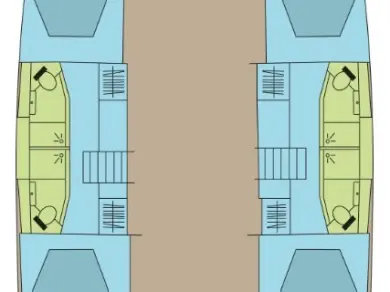 Wynajem Katamaran w Komolac - Fountaine Pajot Elba 45