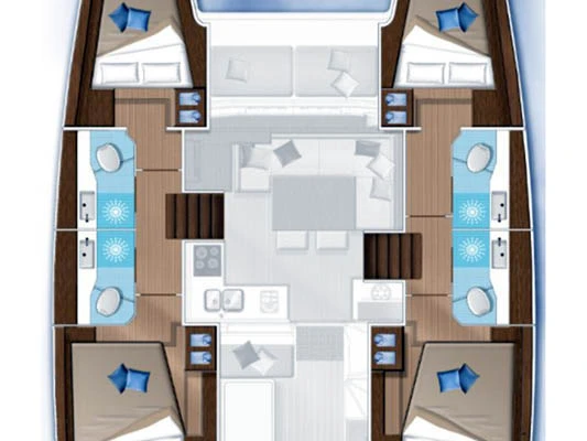 Lagoon Lagoon 40 między profesjonalistami a osobami prywatnymi w Donji Seget
