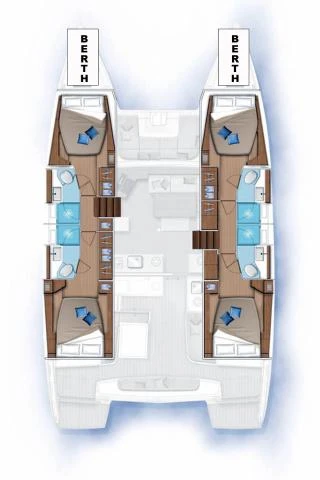 Wynajem łodzi Lagoon Lagoon 46 w Donji Seget na SamBoat 