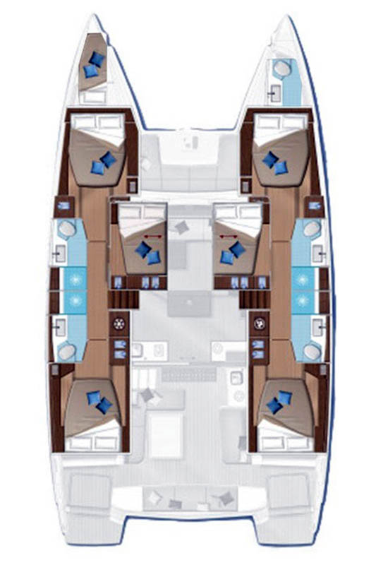Wynajem Katamaran w Donji Seget - Lagoon Lagoon 50