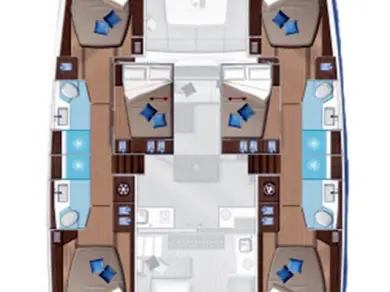 Wynajem Katamaran w Donji Seget - Lagoon Lagoon 50