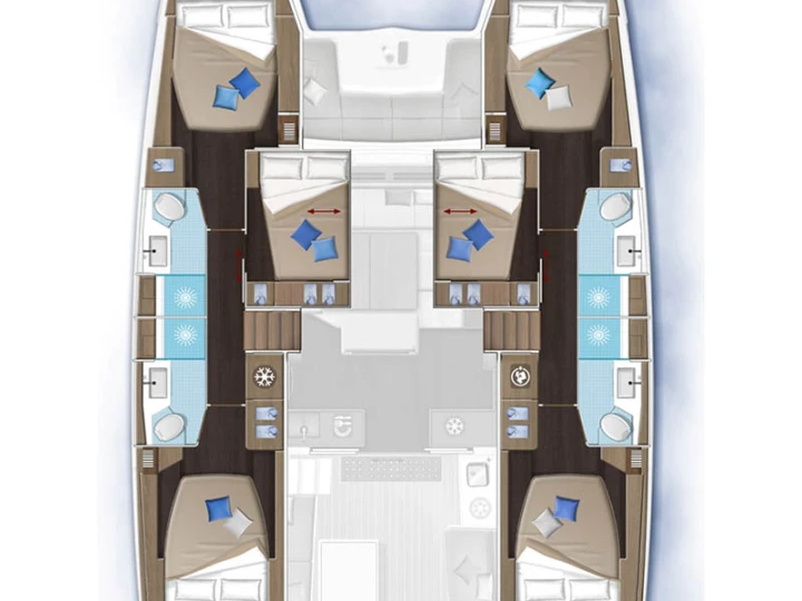 Wynajem łodzi Lagoon Lagoon 51 w Marsh Harbour na SamBoat 