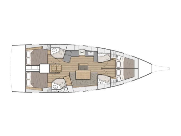 Wynajem Żaglowiec w Marmaris - Bénéteau Oceanis 46.1