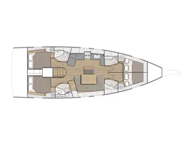 Wynajem Żaglowiec w Marmaris - Bénéteau Oceanis 46.1