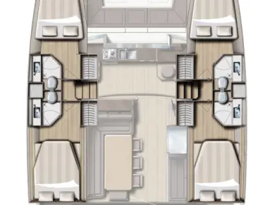 Wynajem Katamaran w Preveza - Bali Bali 4.3