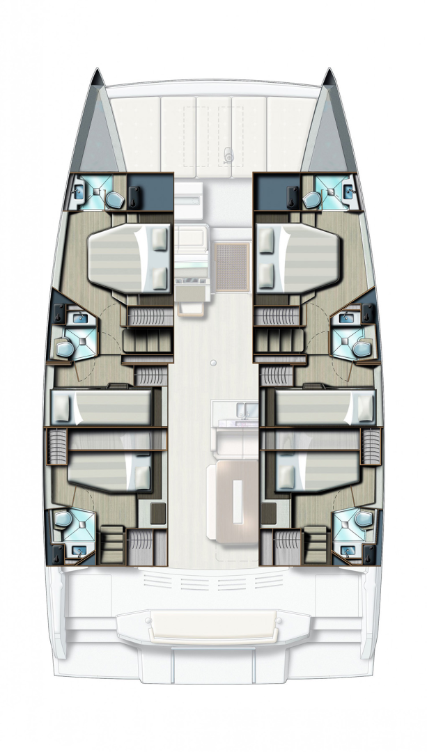 Wynajem Katamaran w Gouvia - Bali Bali 4.8