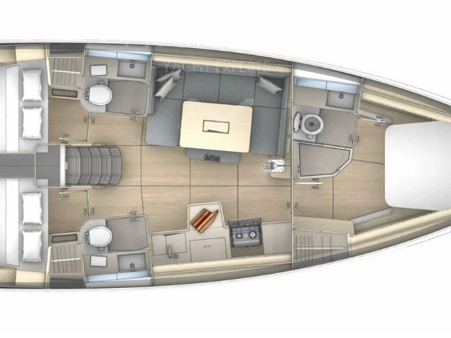 Wynajem łodzi Alimos tanio Dufour 41