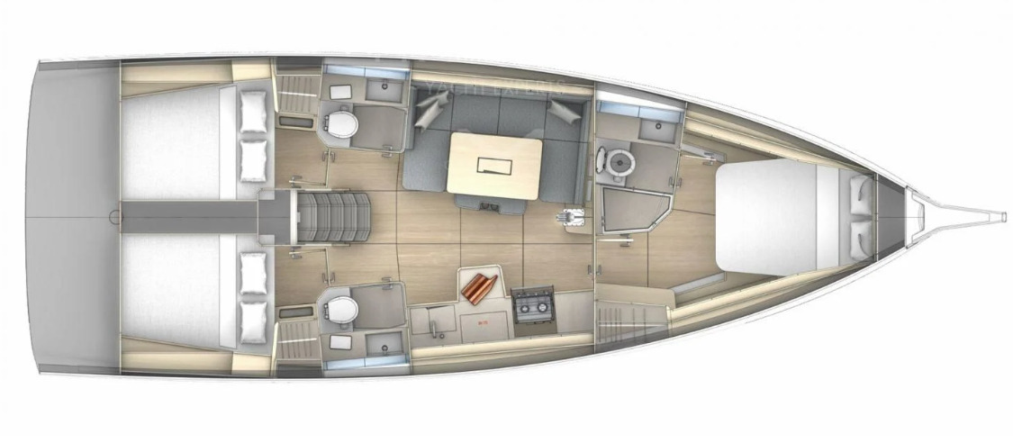 Wynajem łodzi Alimos tanio Dufour 41