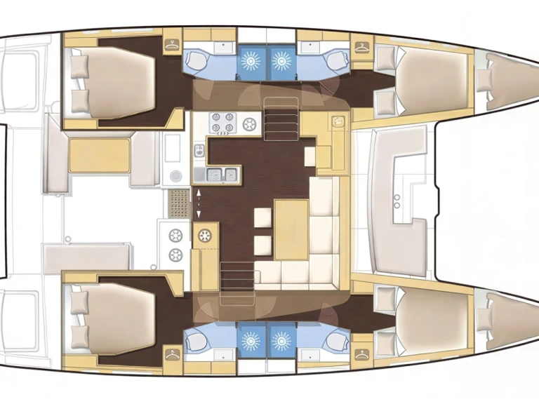 Wynajem w Kos- Lagoon Lagoon 450 na SamBoat