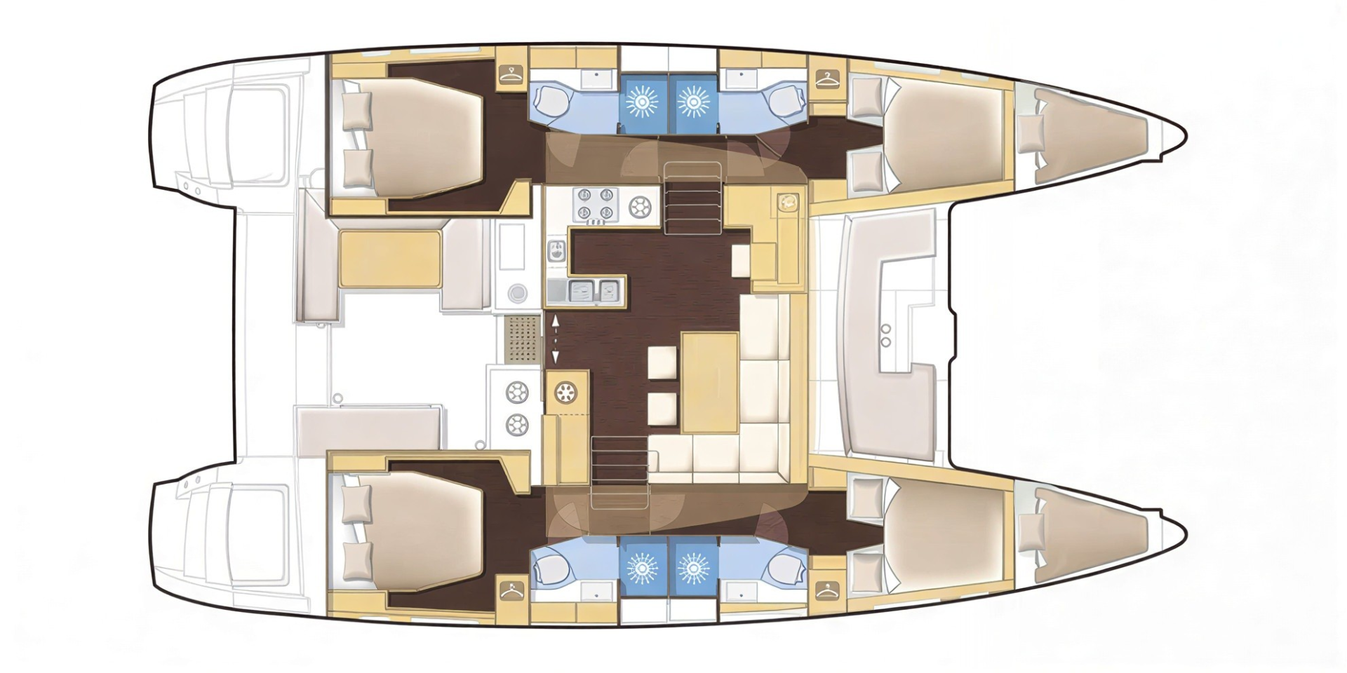 Wynajem w Kos- Lagoon Lagoon 450 na SamBoat