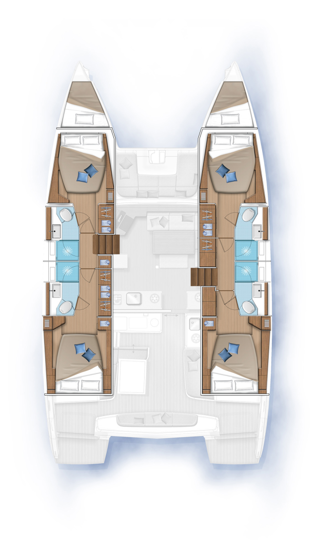 Wynajem Katamaran w Gouvia - Lagoon Lagoon 46