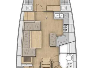 Wynajmij Bénéteau Oceanis 40.1 w Goecek